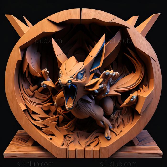 3D model Lost Leader Strategy Lucario Wave Bomb of Anger (STL)